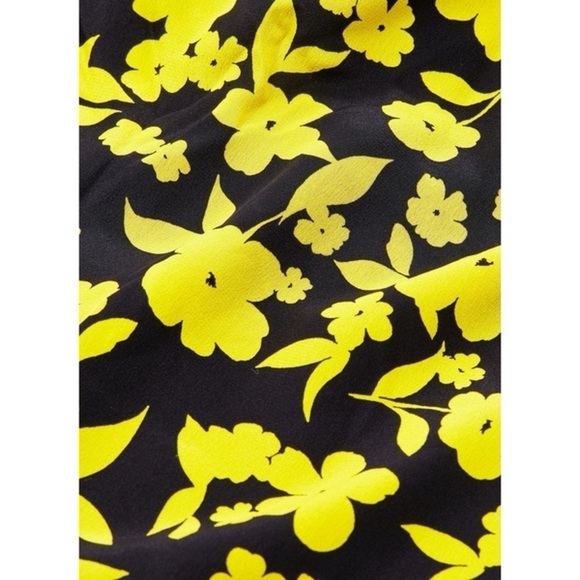 New! Alice + Olivia Sueann Silk Asymmetric Tiered Ruffle Floral Skirt 💛 size 2 - Picture 13 of 15